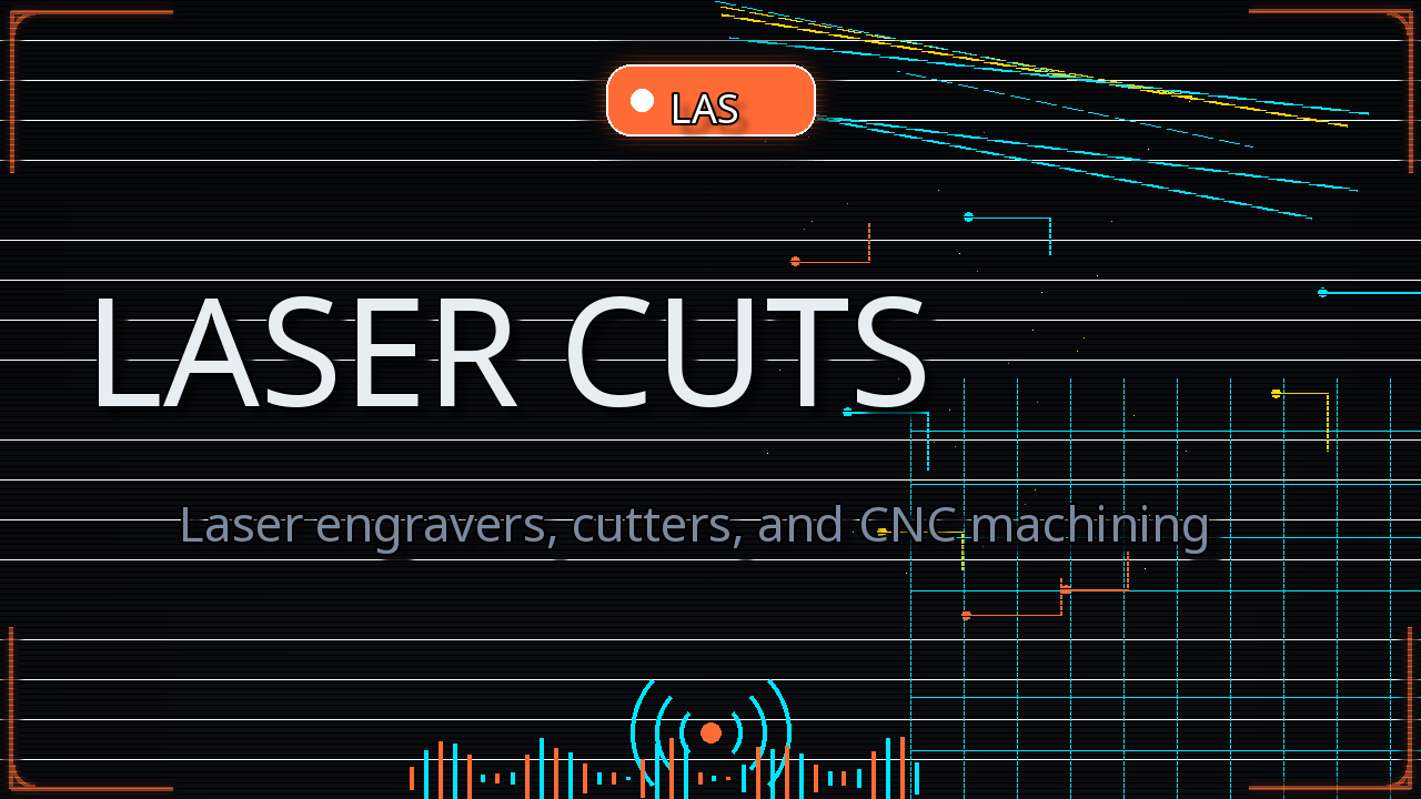 Thumbnail for 2026-05-13 The YouTube Laser Cutters, Engravers and CNC Machining